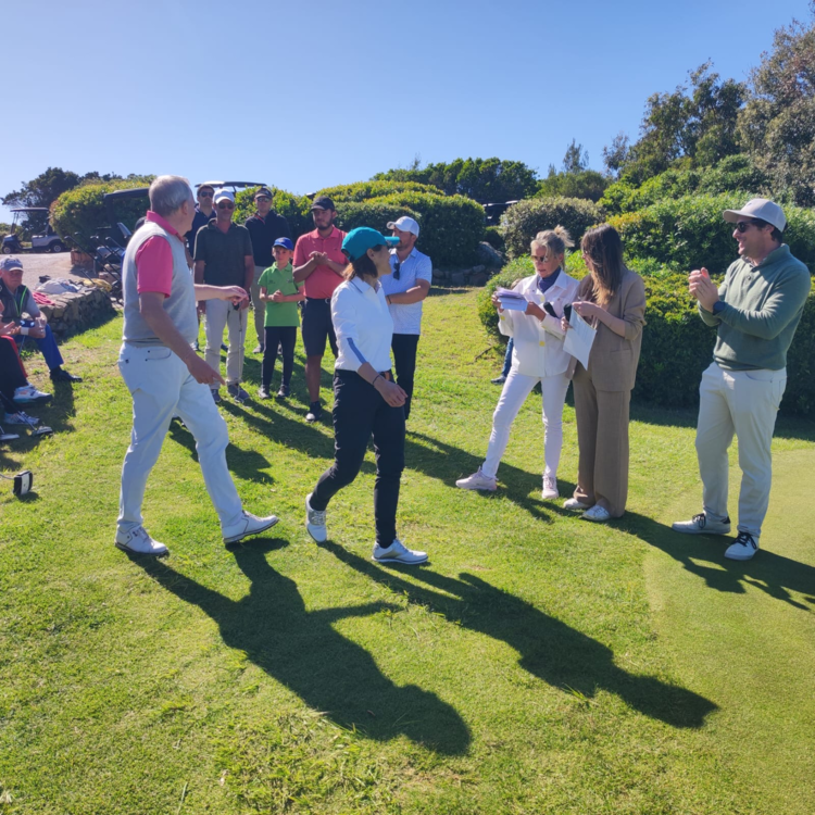 photo de COMPETITION DE GOLF A SPERONE POUR NOS JEUNES SAPEURS POMPIERS