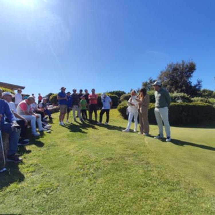 photo de COMPETITION DE GOLF A SPERONE POUR NOS JEUNES SAPEURS POMPIERS