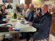 photo de Visite à Macomer concernant la réalisation du jardin social